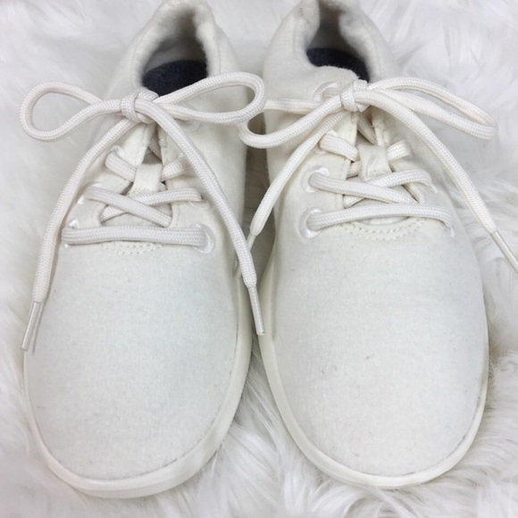 allbirds natural white mens wool runners - Picture 6 of 8
